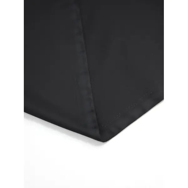 Plain Cotton Poplin Fabric - Black | Truro Fabrics