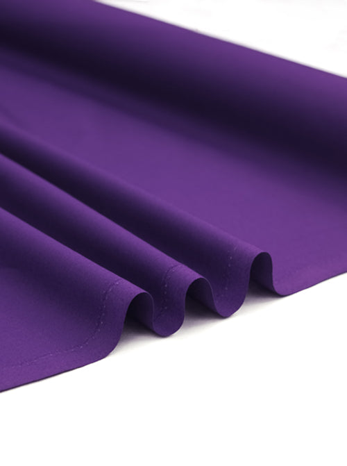 Plain Cotton Poplin Fabric - Purple