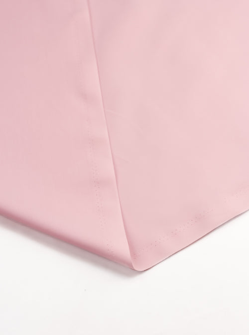Plain Cotton Poplin Fabric - Baby Pink