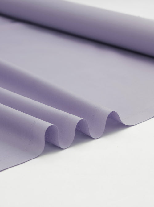 Plain Cotton Poplin Fabric - Lilac