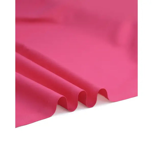 Plain Cotton Poplin Fabric - Cerise – view 2 – Truro Fabrics