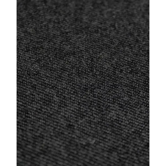 Brushed Wool Blend Twill Fabric - Charcoal – view 2 – Truro Fabrics