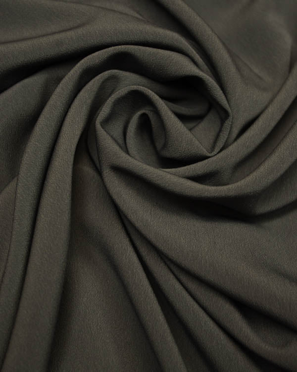 Fluid Micro Crepe Fabric - Pebble