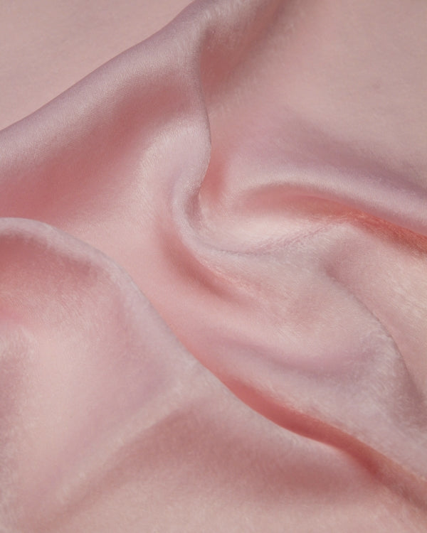 Sandwashed Satin Fabric - Marshmallow