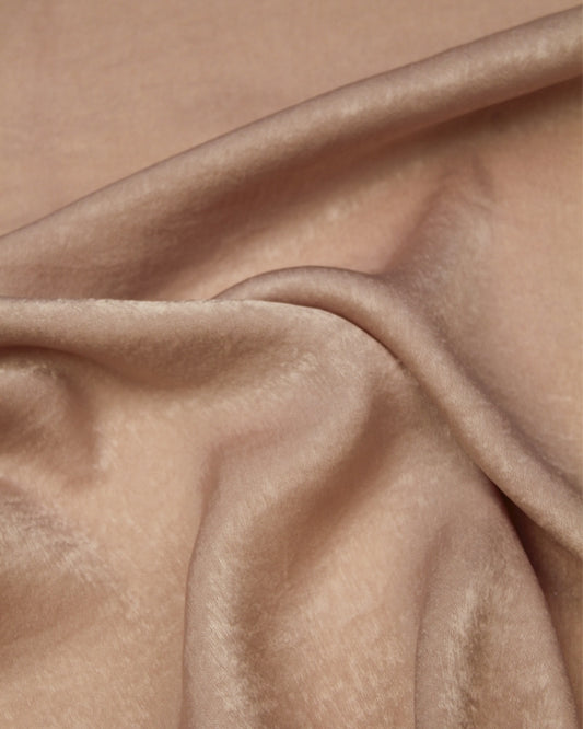 Sandwashed Satin Fabric - Blush