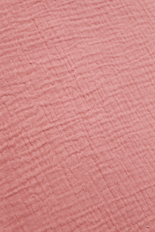 Cotton Double Gauze Fabric - Flamingo