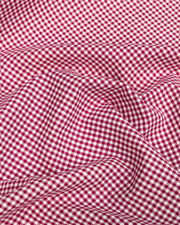 Yarn Dyed Cotton Fabric - 3mm Gingham Jam