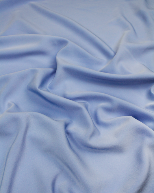 Fluid Micro Crepe Fabric - Periwinkle
