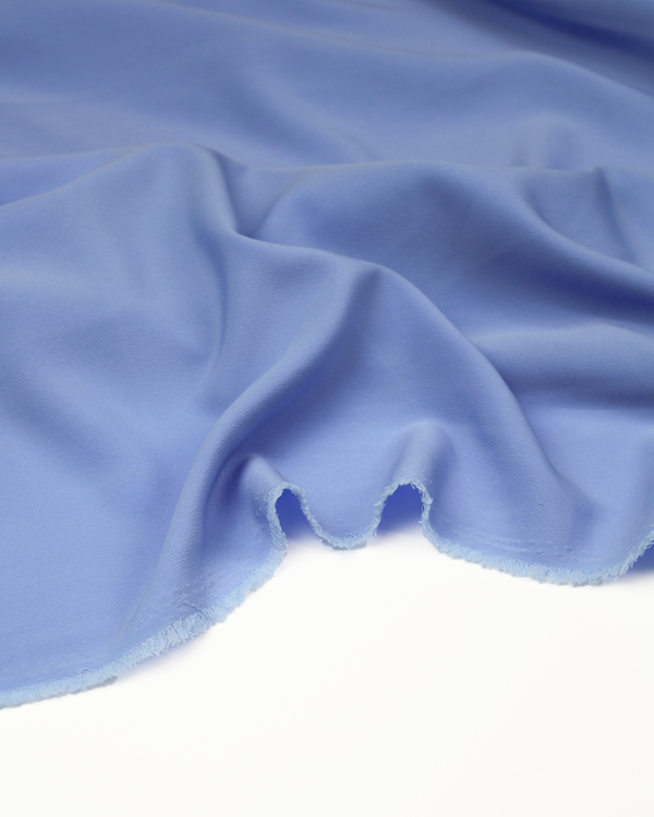 Fluid Micro Crepe Fabric - Periwinkle