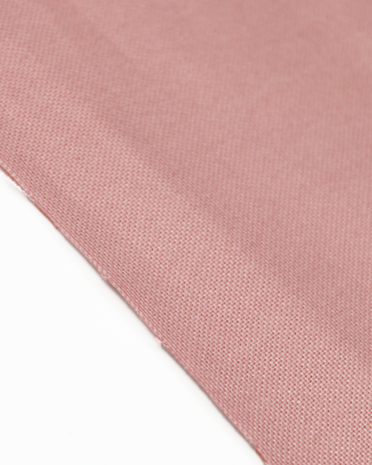 Pure Cotton Canvas Fabric - Mallow