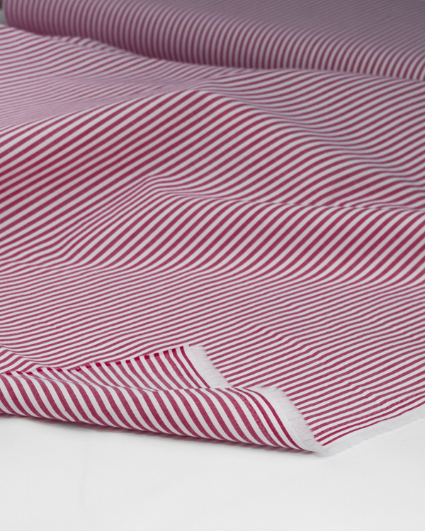 Yarn Dyed Cotton Fabric - 3mm Stripe Jam