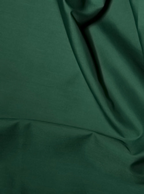 Plain Polycotton Fabric - Bottle Green