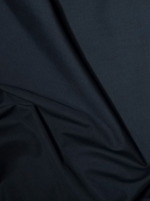 Plain Polycotton Fabric - Navy Blue