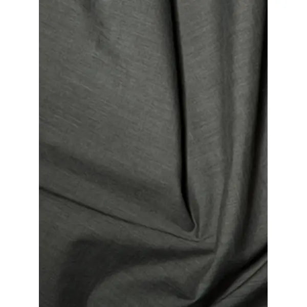 Plain Polycotton Fabric - School Grey | Truro Fabrics