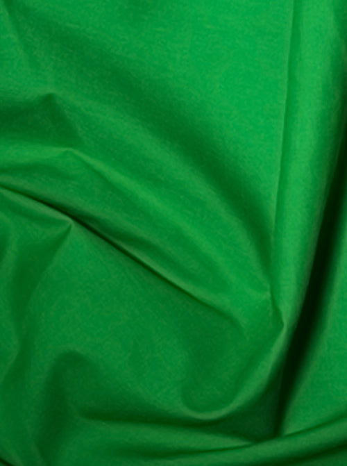 Plain Polycotton Fabric - Emerald Green