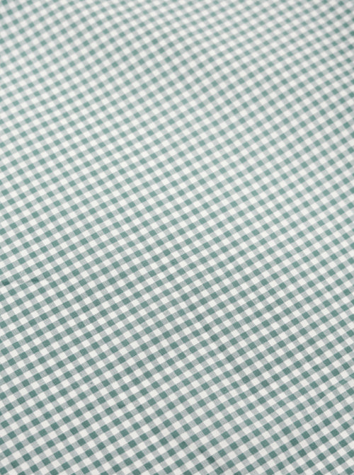 Yarn Dyed Cotton Fabric - 3mm Gingham Rockpool