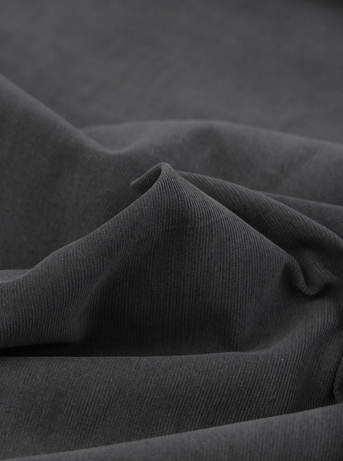 Cotton Babycord Fabric - Pebble