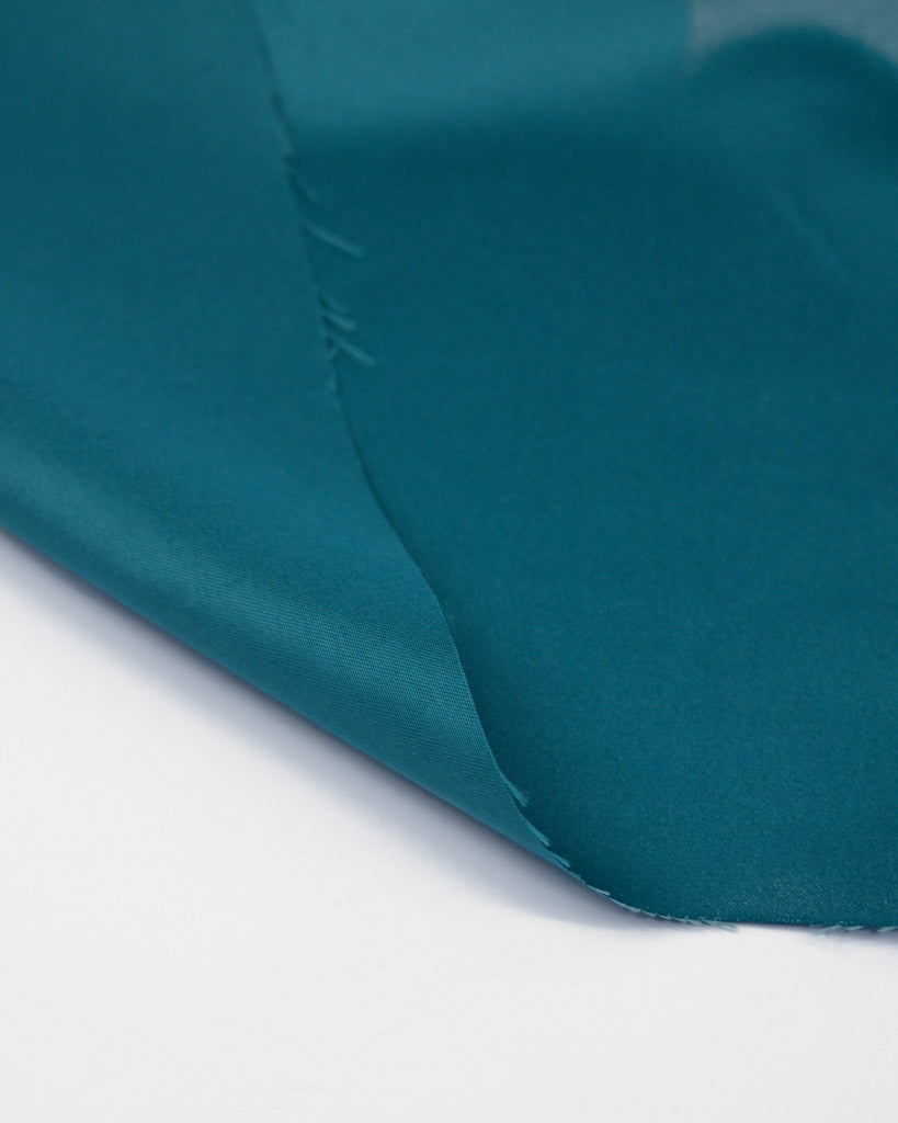 Duchess Satin Fabric - Teal