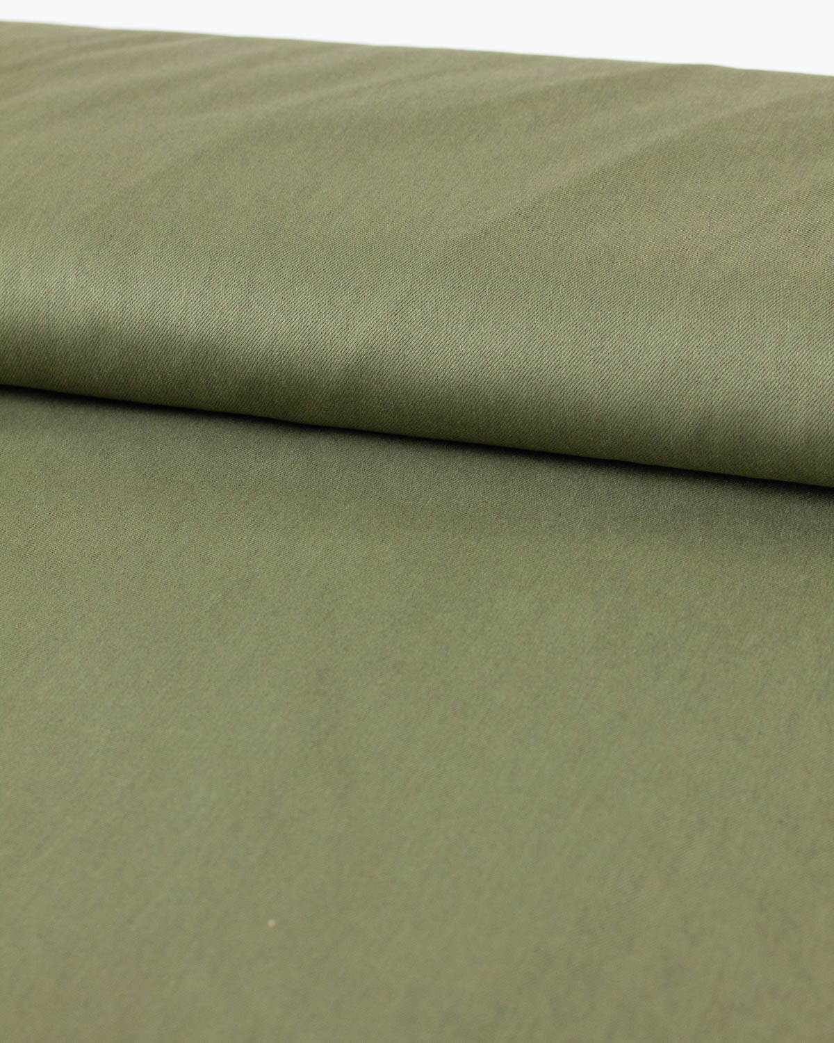 Carlos Stretch Denim Fabric - Military