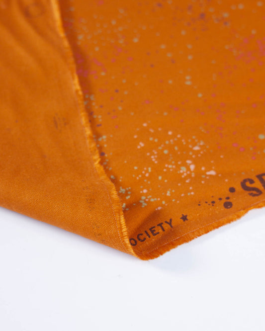 Ruby Star Society Canvas Fabric - Speckled - Metallic Earth