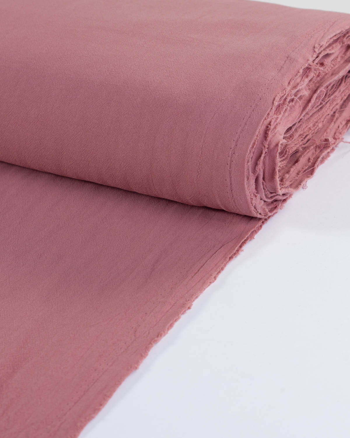 Crushed Cotton Fabric - Rose