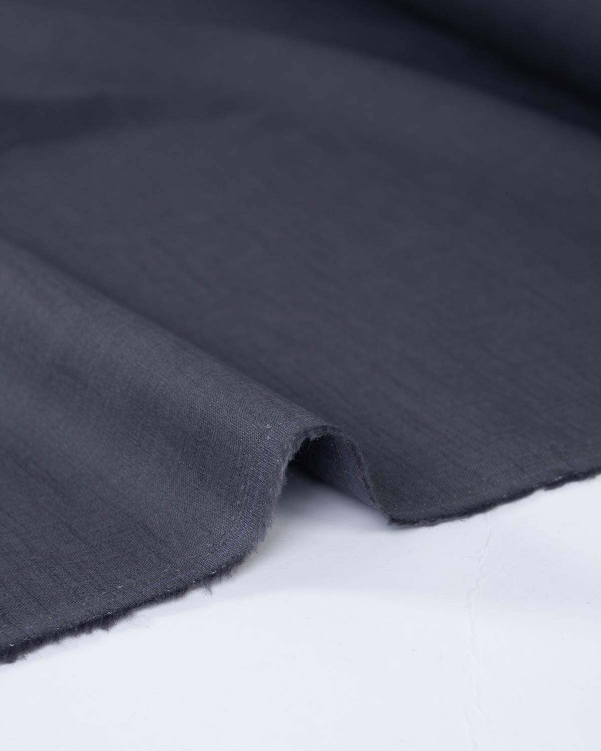 Washed Linen Fabric - Graphite
