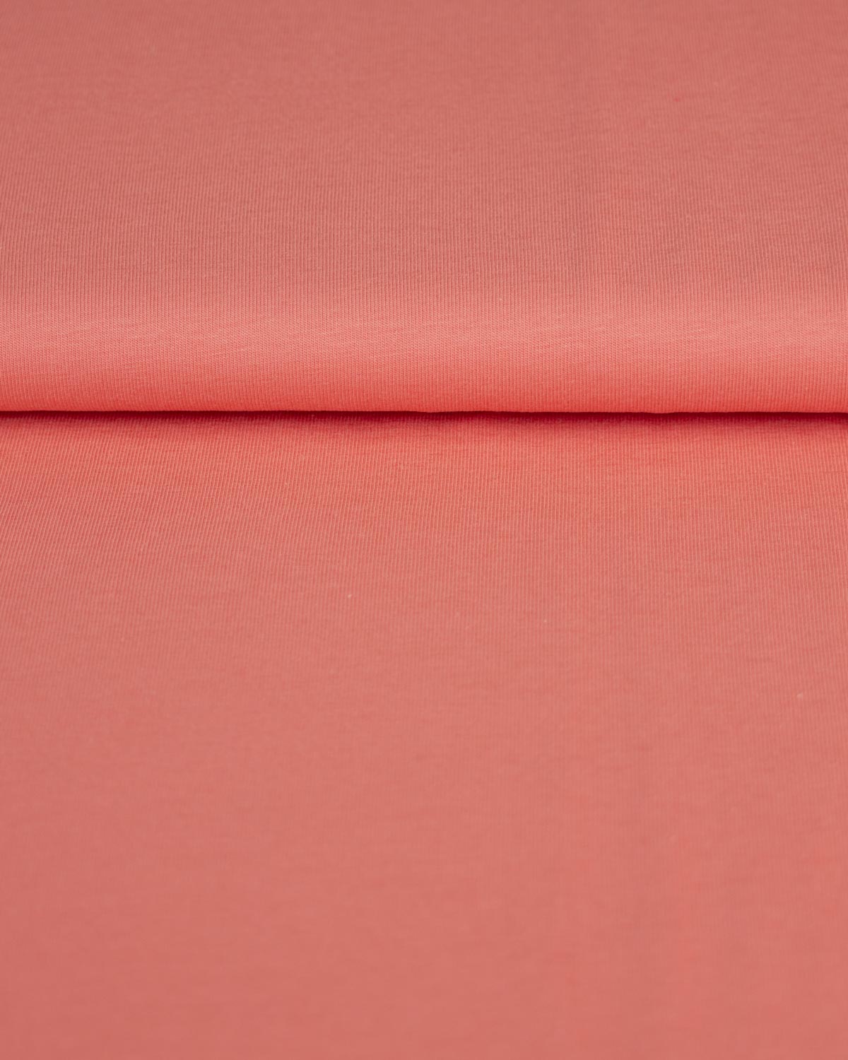 Organic Cotton Jersey Fabric - Guava