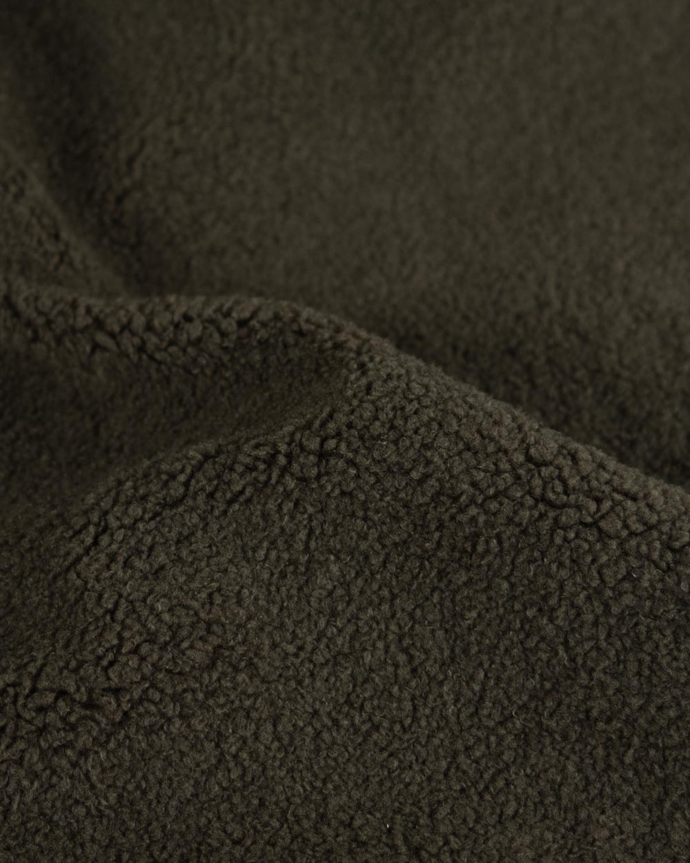 Sherpa Fleece Fabric - Dark Forest