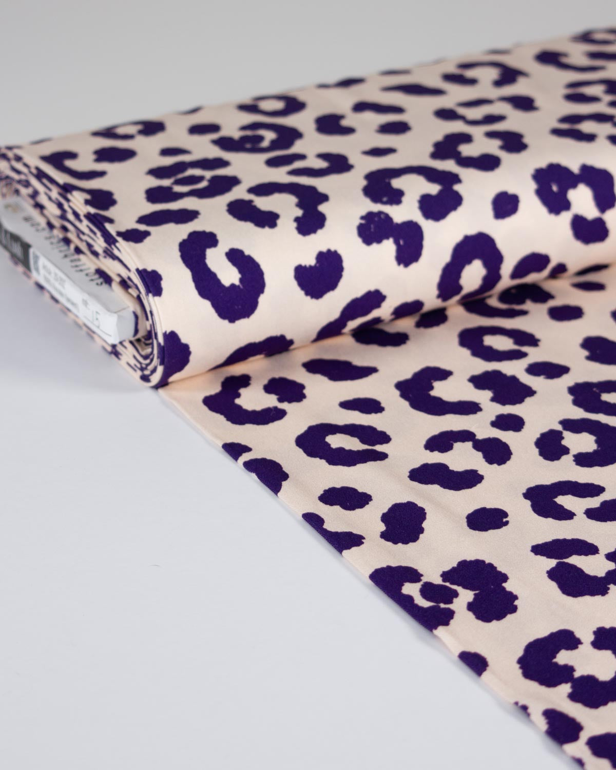 Viscose Twill Fabric - Royal Leopard