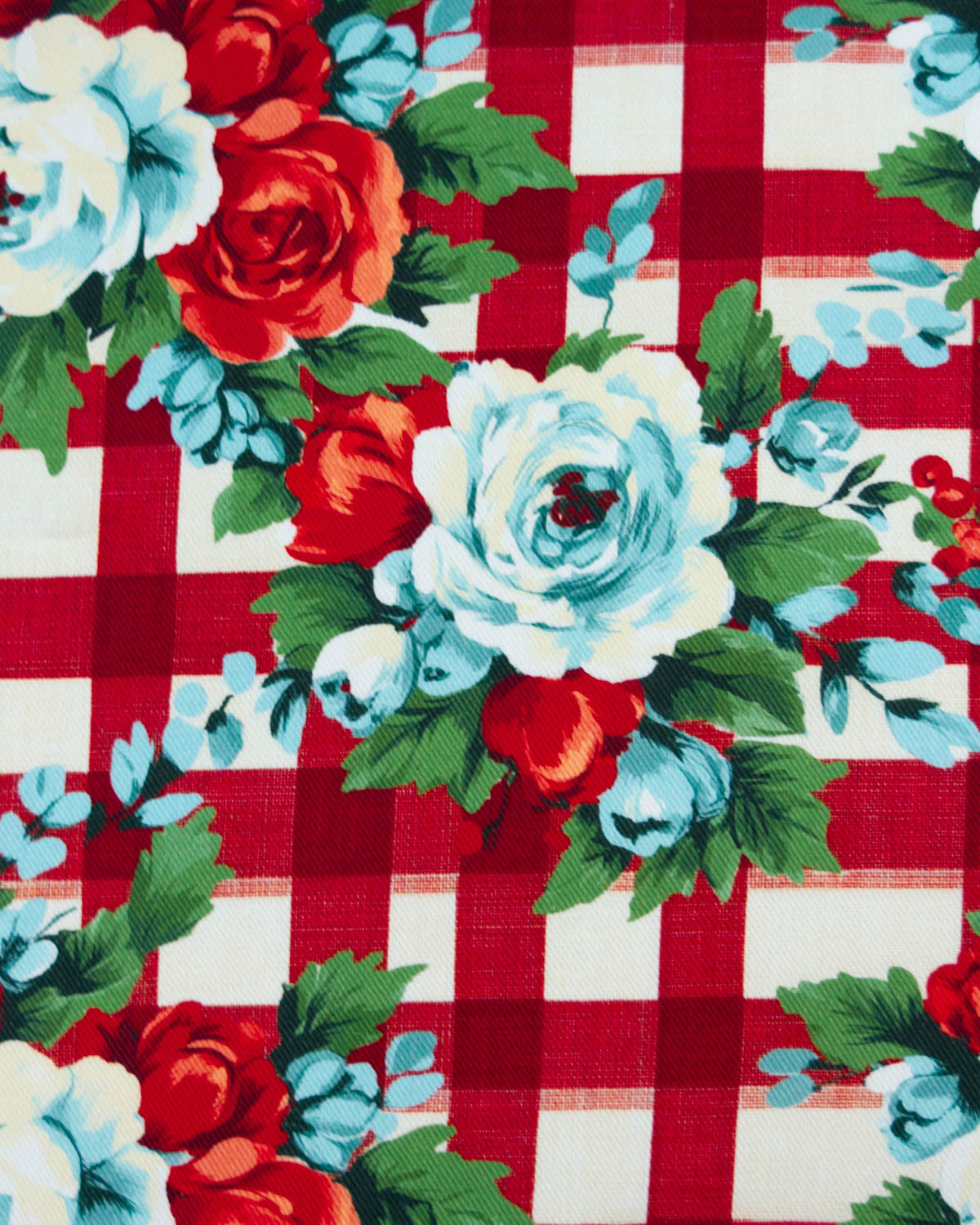 Cotton Viscose Twill Fabric – Cottage Picnic