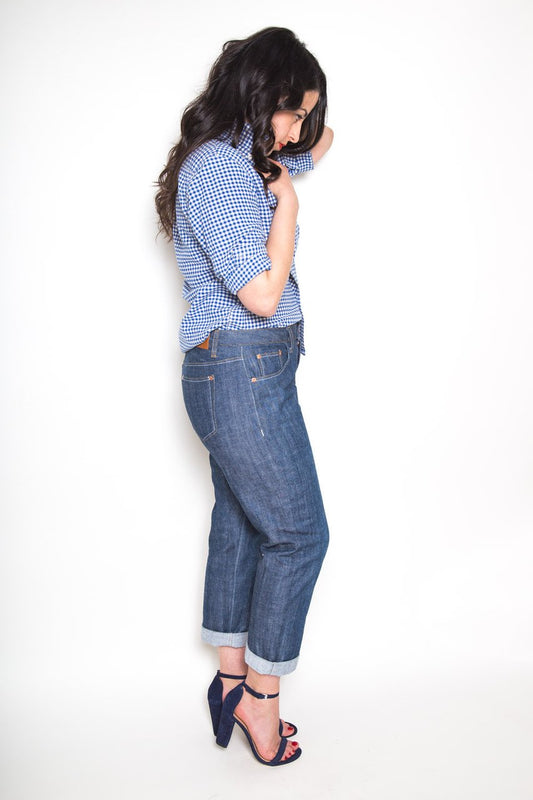 Closet Core - Paper Sewing Pattern - Morgan Boyfriend Jeans
