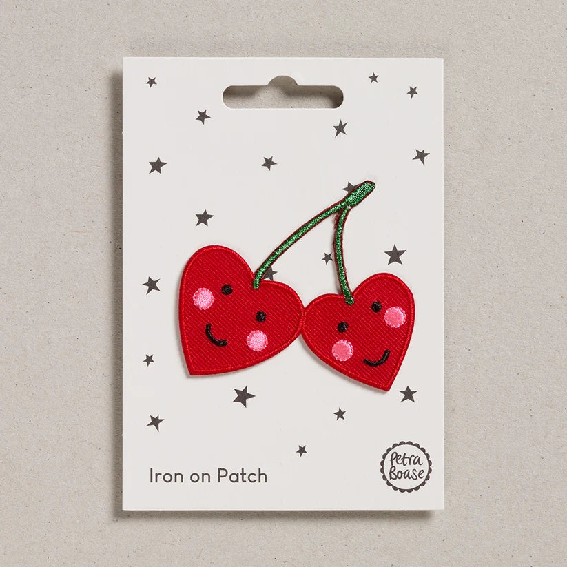 Iron On Motif Patch - Cherries