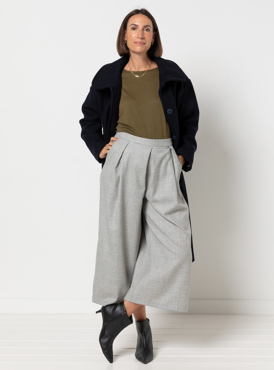 Style Arc - Paper Sewing Pattern - Erin Woven Culottes