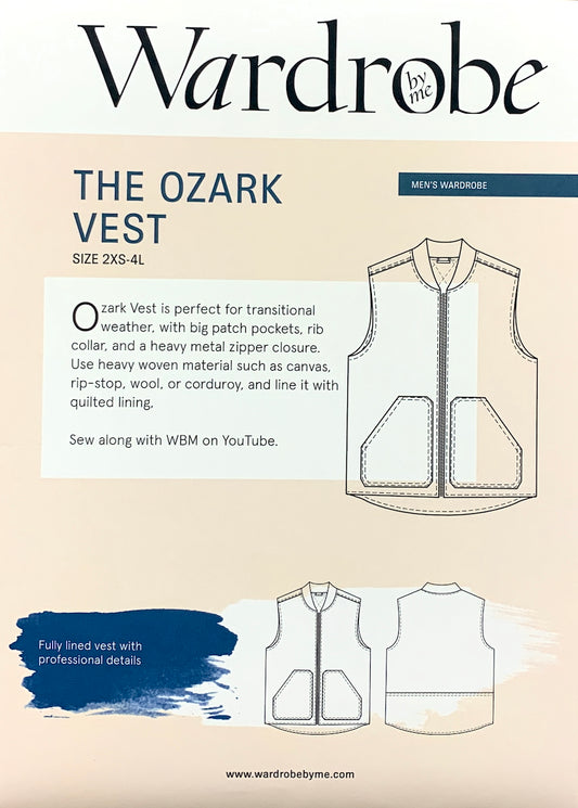 Wardrobe by Me - Paper Sewing Pattern - Ozark Vest