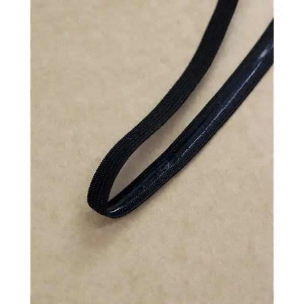 Anti Slip Elastic - 10mm - Black – view 2 – Truro Fabrics
