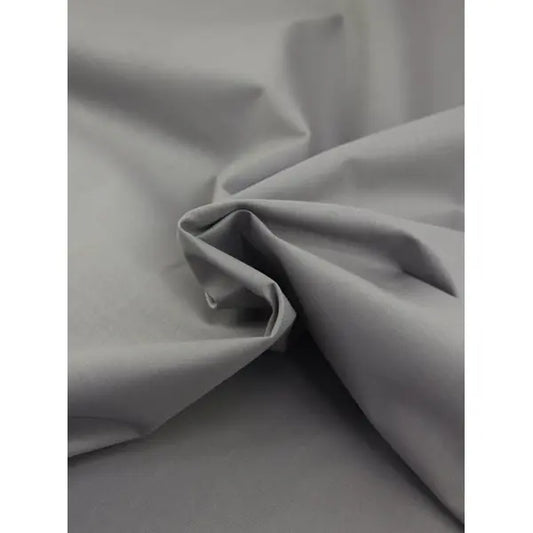Blackout Curtain Lining Fabric - Pewter – view 2 – Truro Fabrics