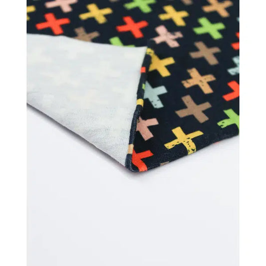 Cotton Jersey Fabric - Candy Cross – view 2 – Truro Fabrics