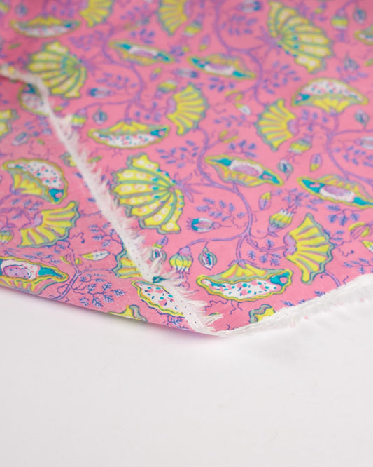 Cotton Voile Fabric - Sugar Petal