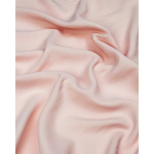 Crepe De Chine Fabric - Ballet Pink – view 2 – Truro Fabrics