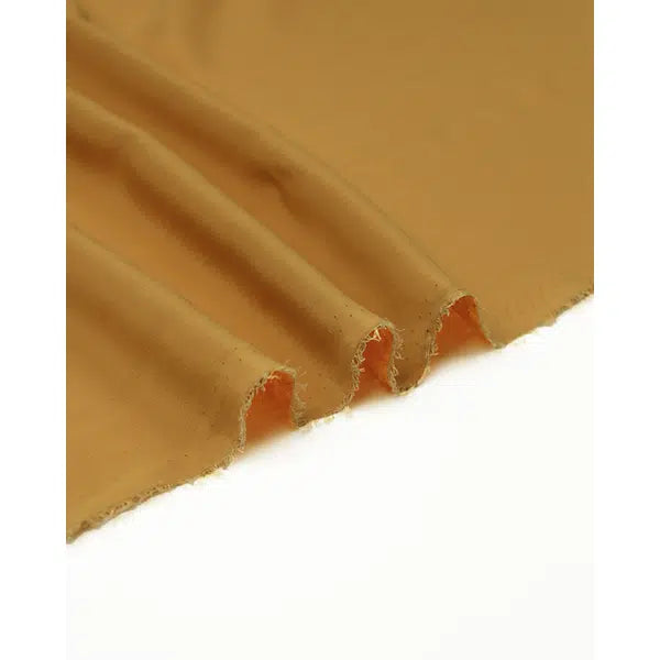 Crepe De Chine Fabric - Mustard – view 4 – Truro Fabrics