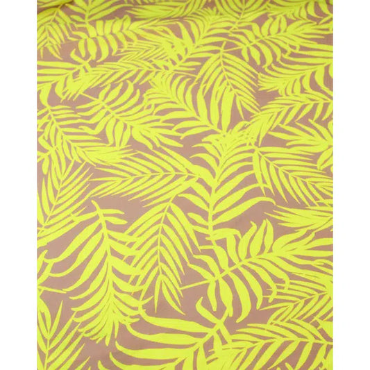 Crepe Fabric - Canary Palms – view 2 – Truro Fabrics