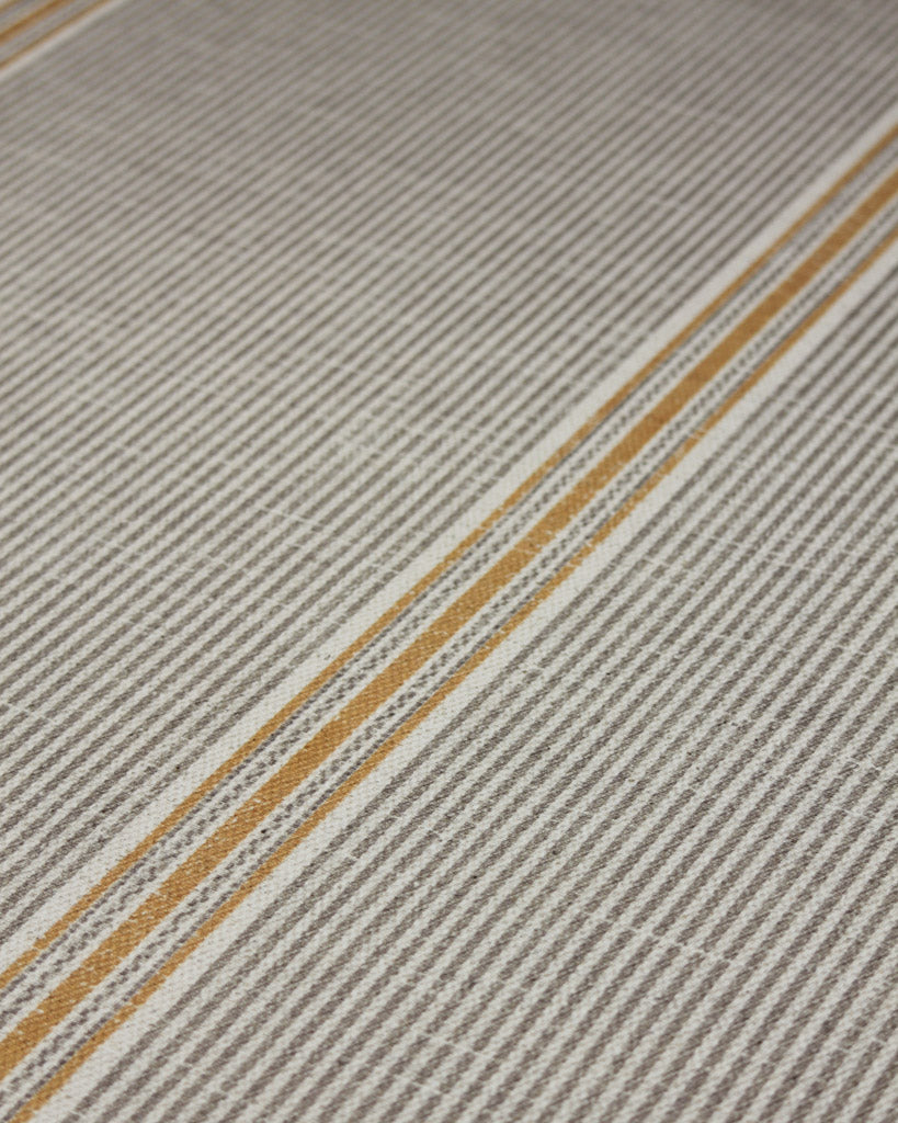 Extra Wide Curtain and Interiors Fabric - Laurie Stripe - Yolk and Barley