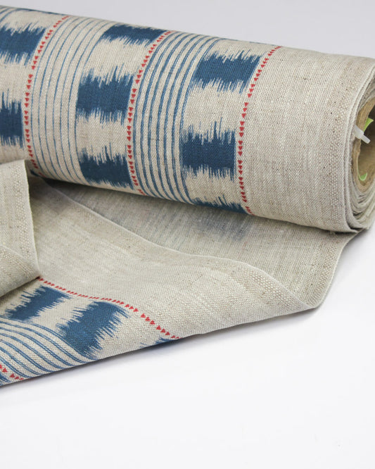 Curtain and Interiors Fabric - Esja Stripe - Marine