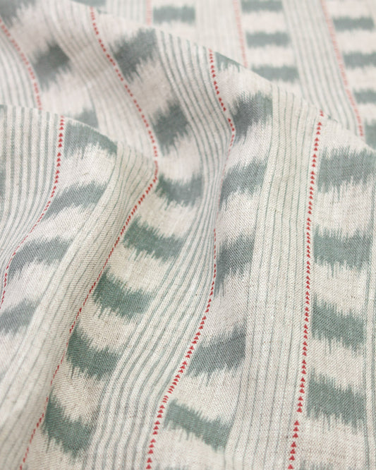 Curtain and Interiors Fabric - Esja Stripe - Duck Egg