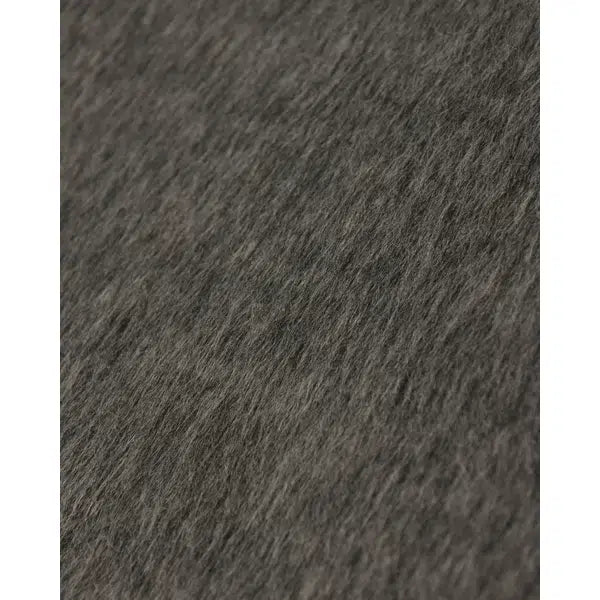 Faux Fur Fabric - Grey – view 5 – Truro Fabrics
