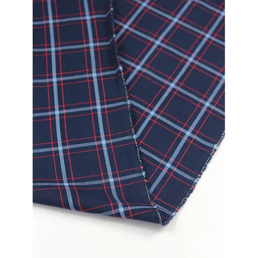 Brushed Cotton Shirting Fabric - Northwood Plaid – view 2 – Truro Fabrics