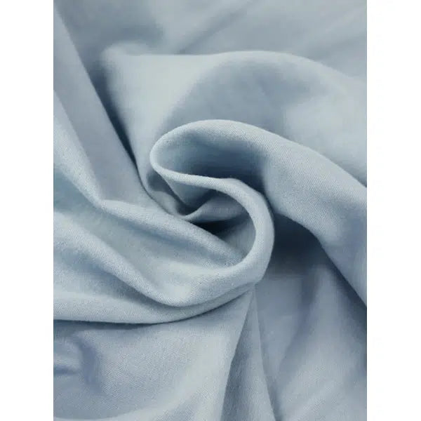 Flat Cotton Double Gauze Fabric – Skylark – view 3 – Truro Fabrics