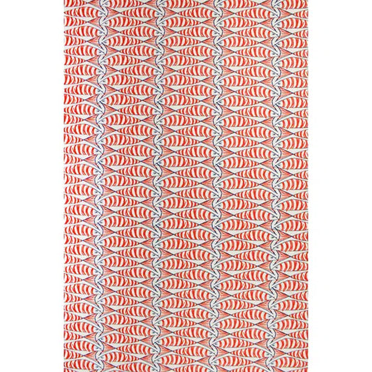 Home Furnishing Fabric - Double Width - Padstow Cayenne – view 2 – Truro Fabrics