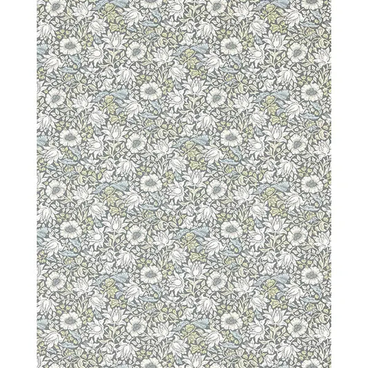 Home Furnishing Fabric - Mallow - Slate/Dove – view 2 – Truro Fabrics