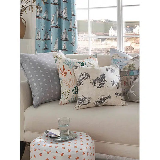 Home Furnishing Fabric - Shellfish Ink – view 2 – Truro Fabrics